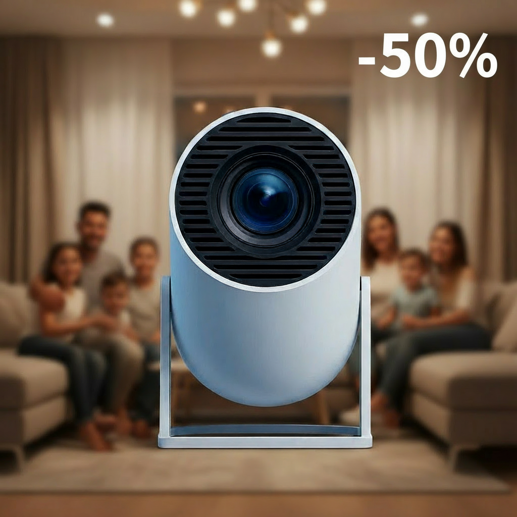 Projektor Professional 4K z Wi-Fi i Androidem